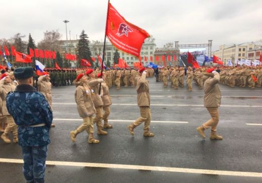 Самарские юнармейцы участвовали в параде Памяти
