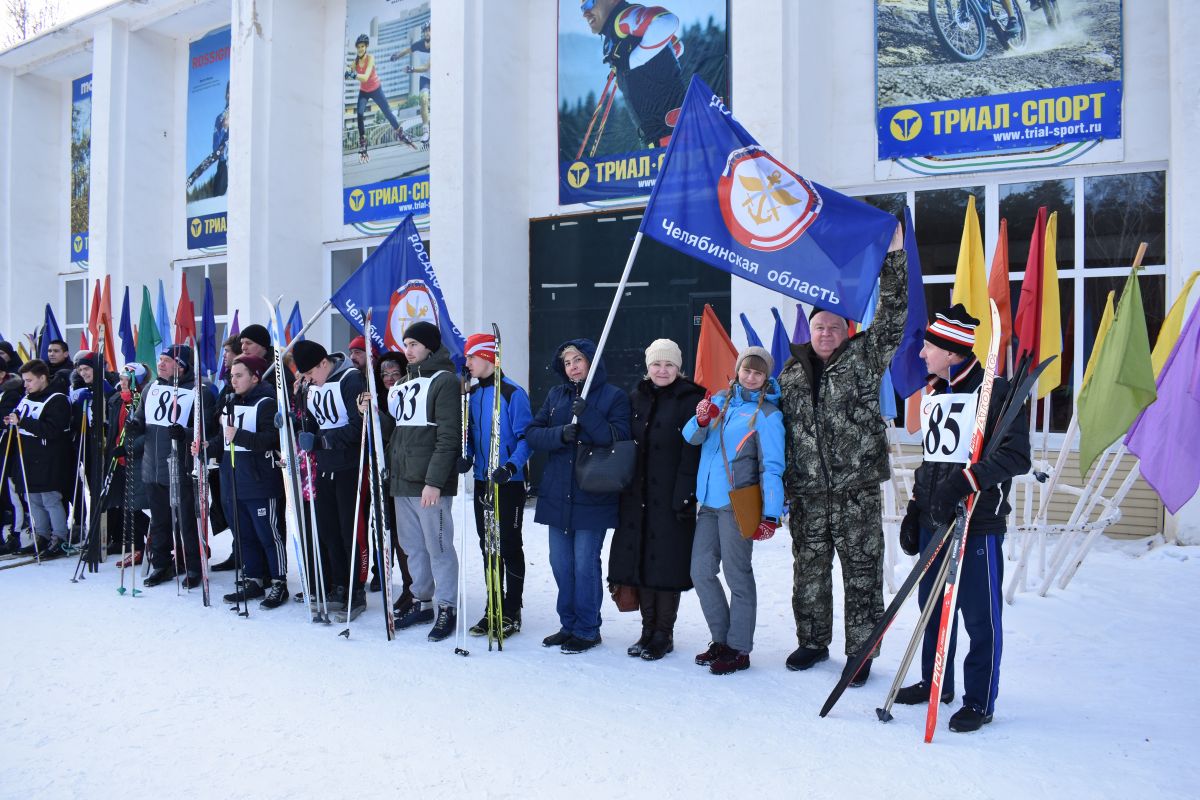 Досаафовцы Челябинска встали на лыжи