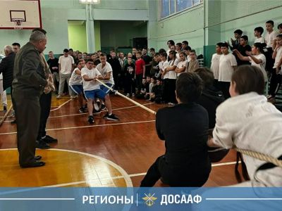 ДОСААФ Чувашии провело республиканский турнир по перетягиванию каната «Суворовский зачёт»