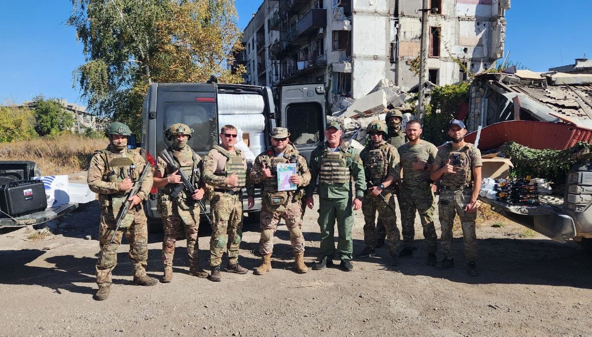 Самарцы проведали земляков в зоне СВО