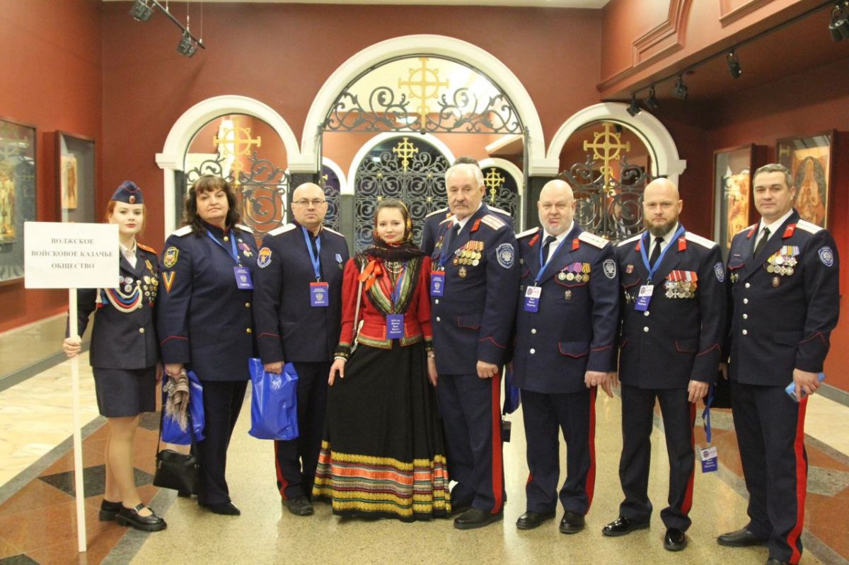 Самарские казаки побывали в столице