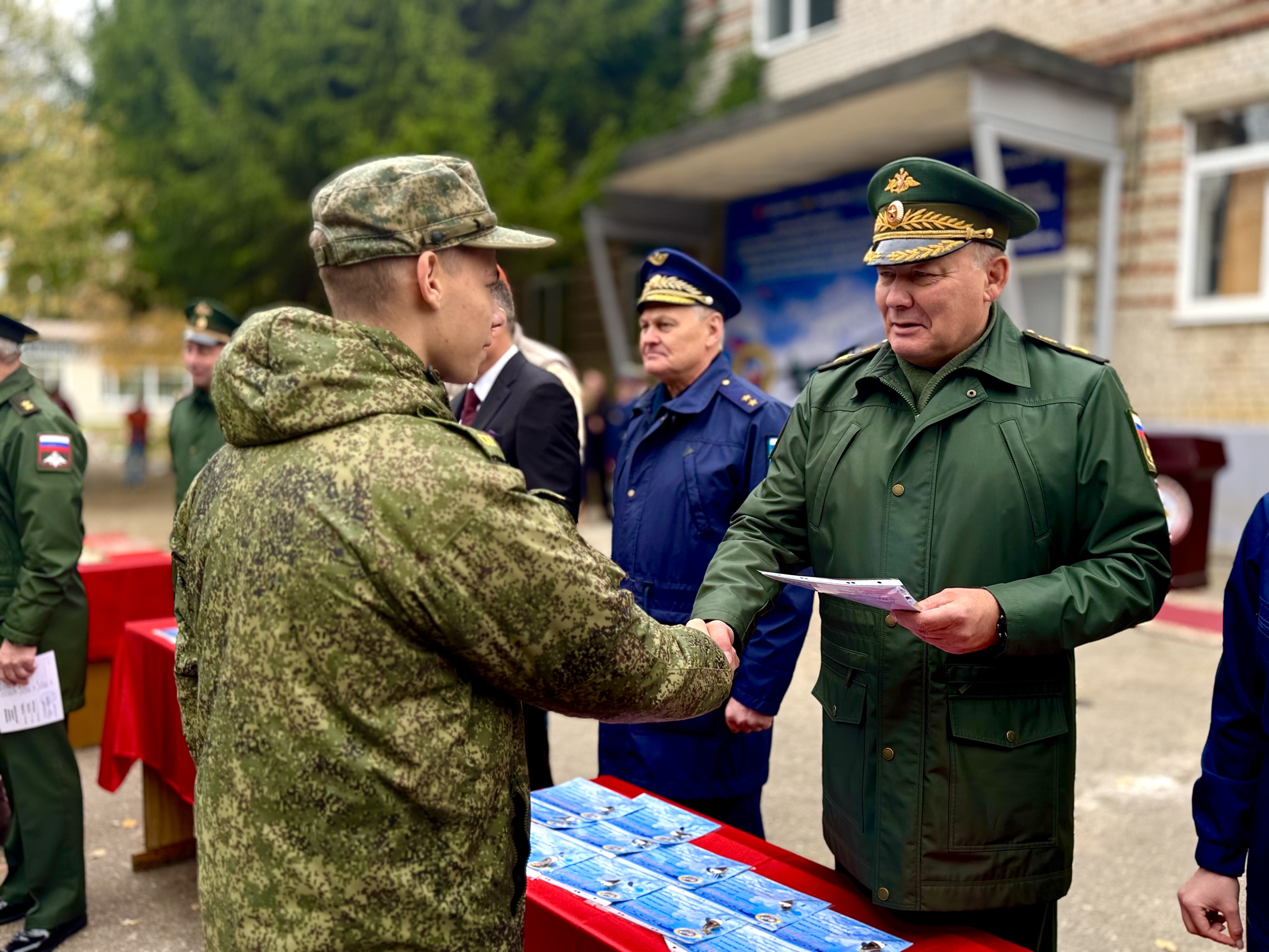 Председатель ДОСААФ России принял участие в тожественных мероприятиях на аэродроме «Волосово» в Подмосковье