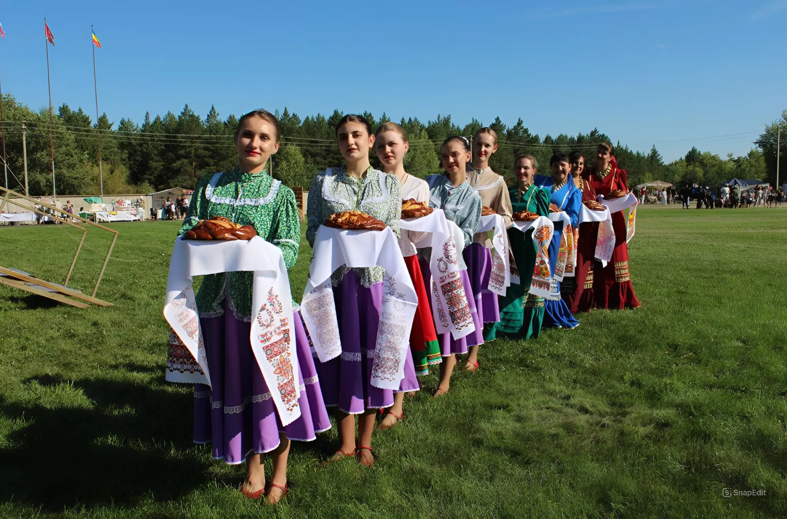 В Кумылженском районе прошел очередной фестиваль традиционной казачьей культуры «Золотой щит – казачий Спас»