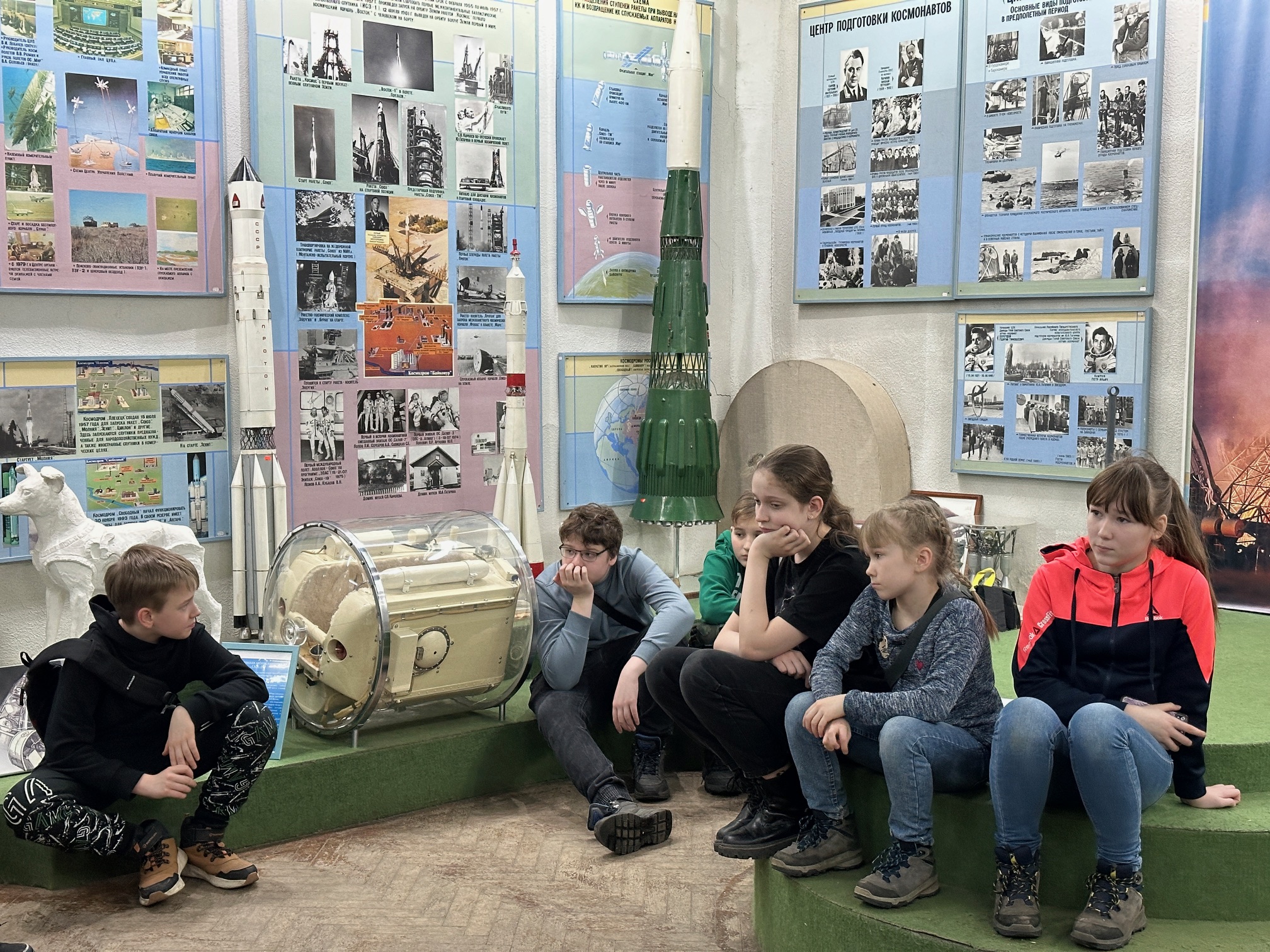 Первый день выборов Президента России у многих школьников Москвы прошел в музеях