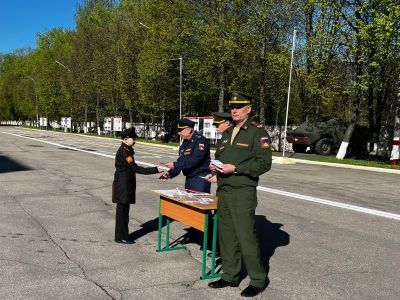 Знаки ГТО вручены суворовцам