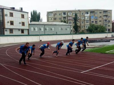 Сдавали курсанты ДОСААФ нормы…