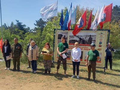 Крымские поисковики вышли в поле…