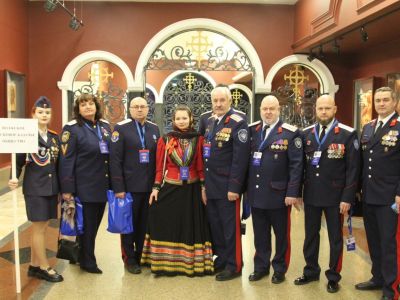 Самарские казаки побывали в столице