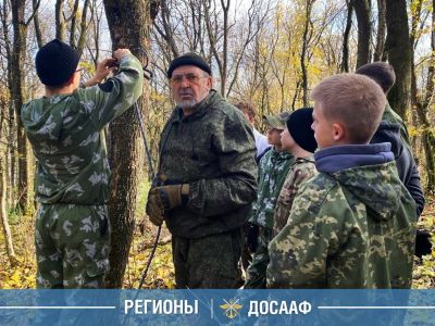 Тренировочный выход ПВСК «Стражи Отчизны» в Томузловском лесу