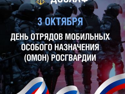 День отрядов мобильных особого назначения Росгвардии