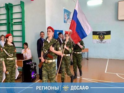 Строй, дисциплина и честь: в Новом Ганькино прошёл «Смотр строя и песни»