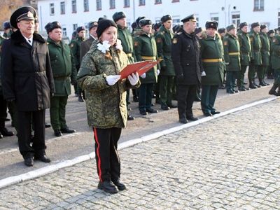 Пополнились ряды юнармейцев Янтарного края