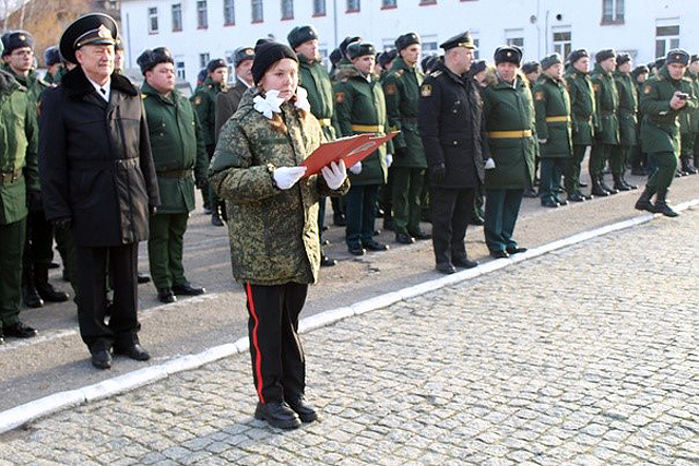 Пополнились ряды юнармейцев Янтарного края