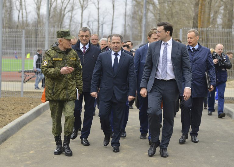 Председатель ДОСААФ России побывал в Нижегородском кадетском корпусе